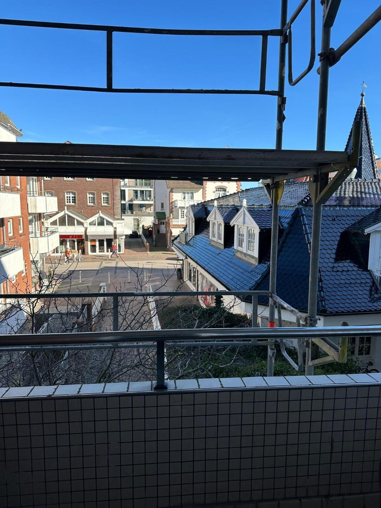 Strandflucht, Sehr Strandnah, Im Herzen Westerlands, Balkon, 1 Zi Eksteriør billede